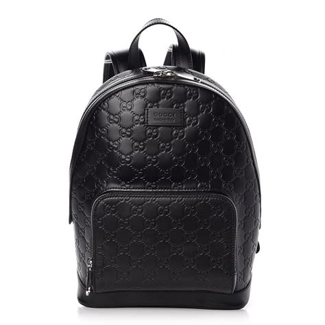 black mini gucci backpack